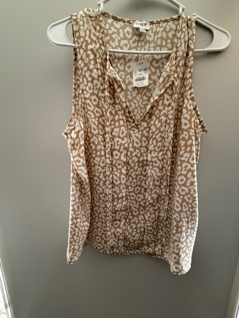 J.Crew Leopard Print Tank